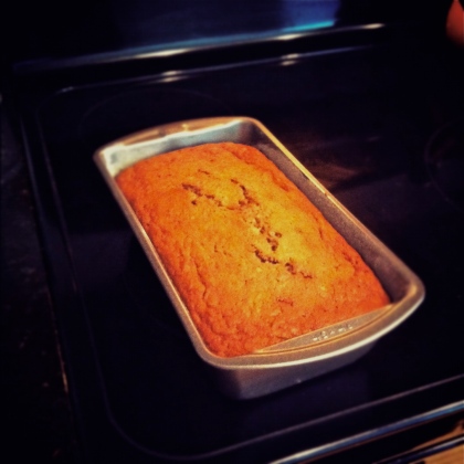 Cjackplay: Zucchini Bread Fresh From the Oven